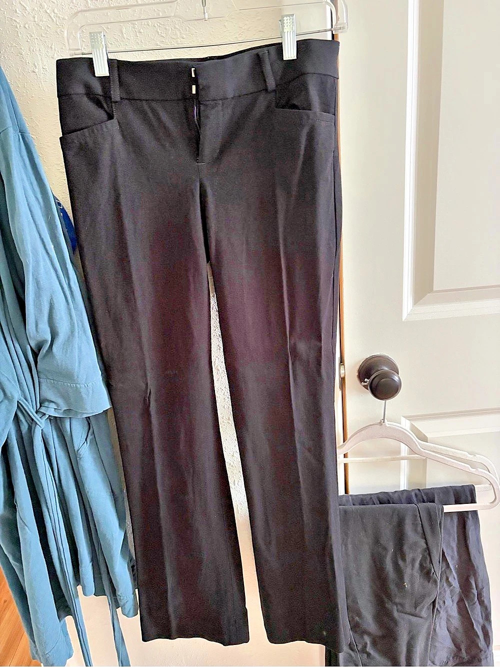 Banana Republic Sloan Pant Straight Leg Pants Black Size 0 Short